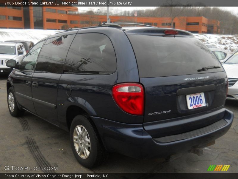 Midnight Blue Pearl / Medium Slate Gray 2006 Dodge Grand Caravan SE