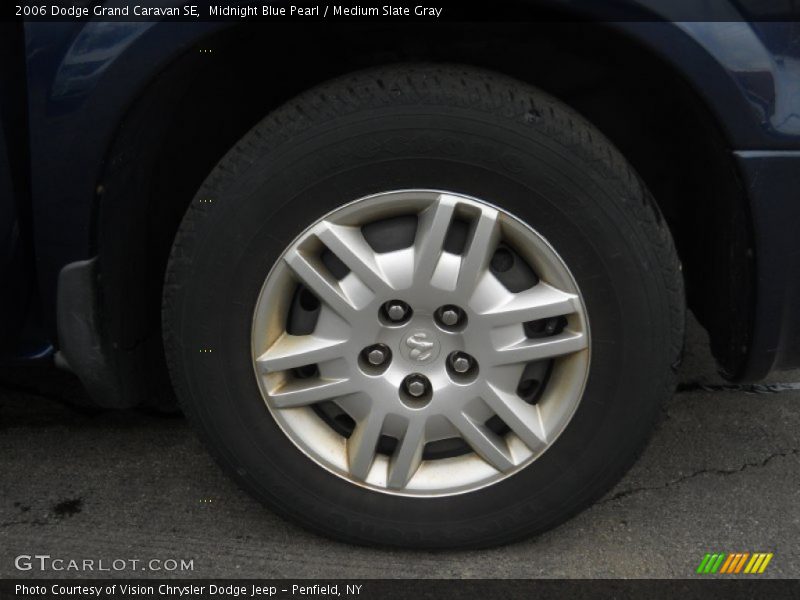 Midnight Blue Pearl / Medium Slate Gray 2006 Dodge Grand Caravan SE