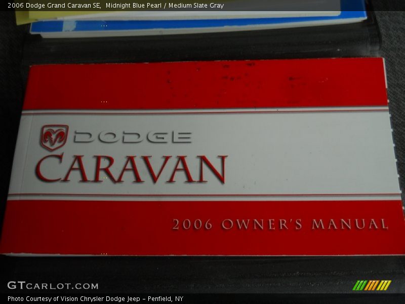 Midnight Blue Pearl / Medium Slate Gray 2006 Dodge Grand Caravan SE