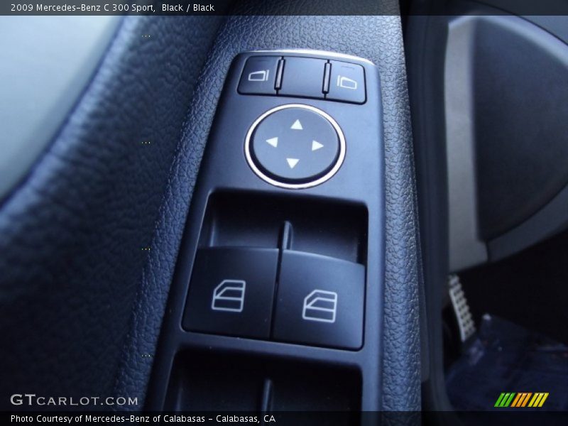 Black / Black 2009 Mercedes-Benz C 300 Sport