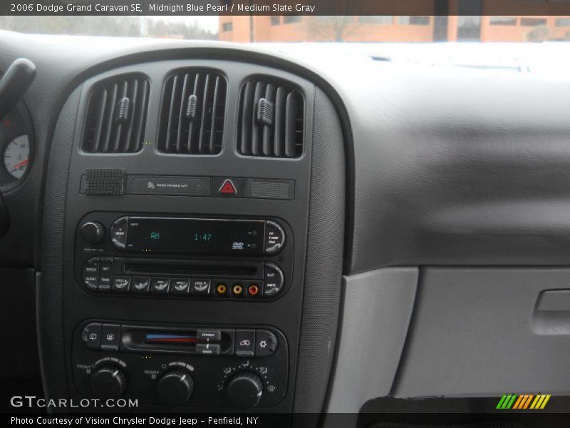 Midnight Blue Pearl / Medium Slate Gray 2006 Dodge Grand Caravan SE