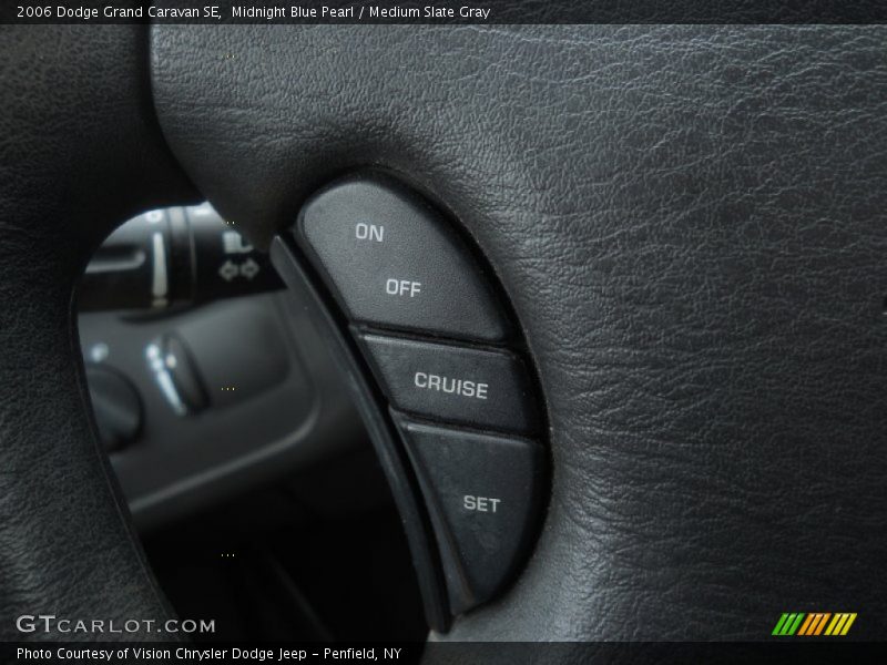 Midnight Blue Pearl / Medium Slate Gray 2006 Dodge Grand Caravan SE