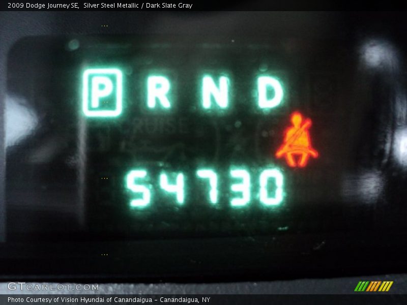 Silver Steel Metallic / Dark Slate Gray 2009 Dodge Journey SE