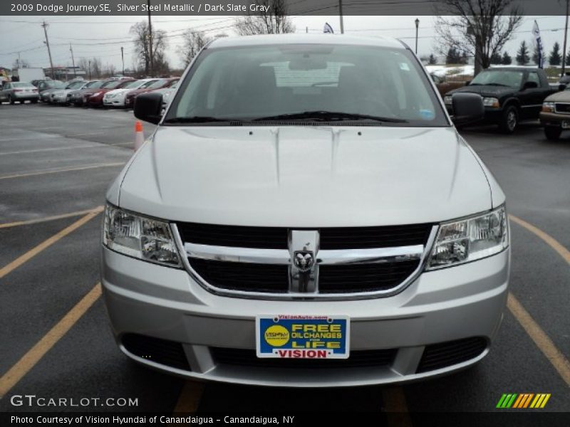 Silver Steel Metallic / Dark Slate Gray 2009 Dodge Journey SE