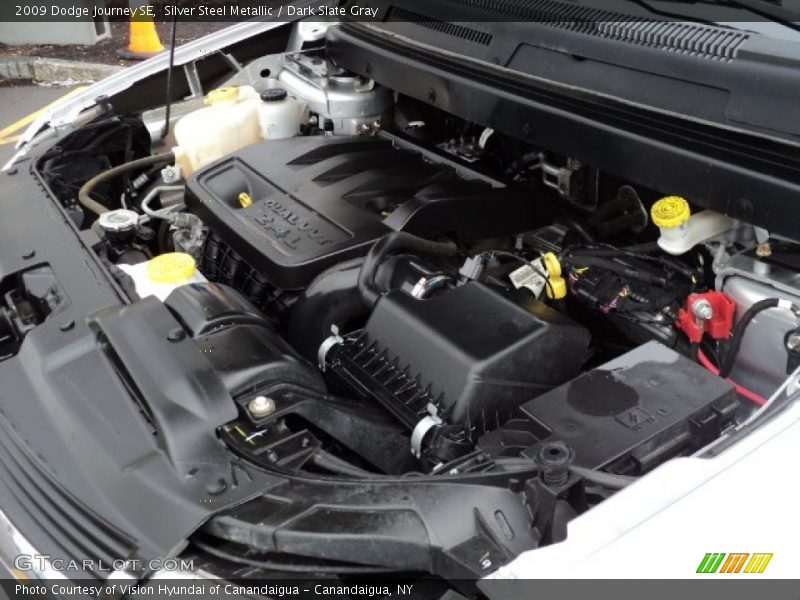 Silver Steel Metallic / Dark Slate Gray 2009 Dodge Journey SE