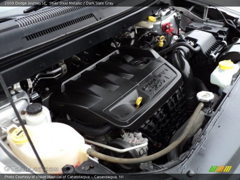 Silver Steel Metallic / Dark Slate Gray 2009 Dodge Journey SE