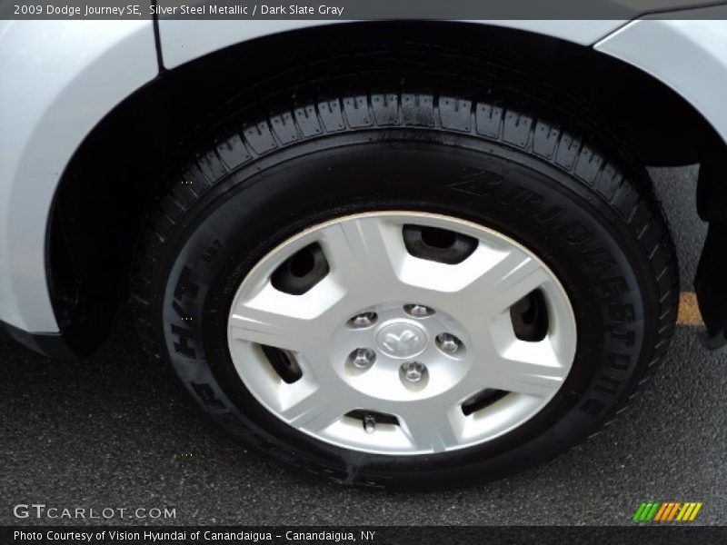Silver Steel Metallic / Dark Slate Gray 2009 Dodge Journey SE