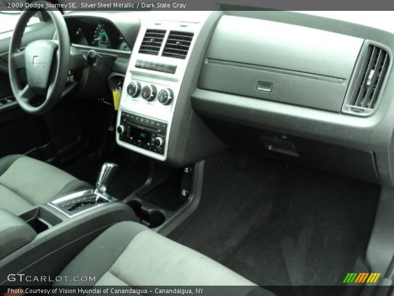 Silver Steel Metallic / Dark Slate Gray 2009 Dodge Journey SE