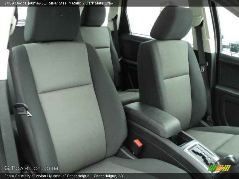 Silver Steel Metallic / Dark Slate Gray 2009 Dodge Journey SE