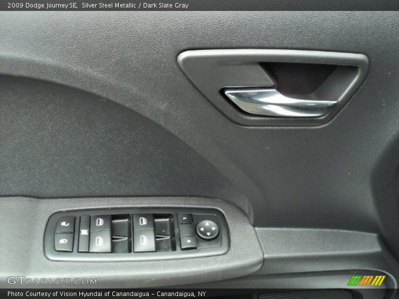 Silver Steel Metallic / Dark Slate Gray 2009 Dodge Journey SE