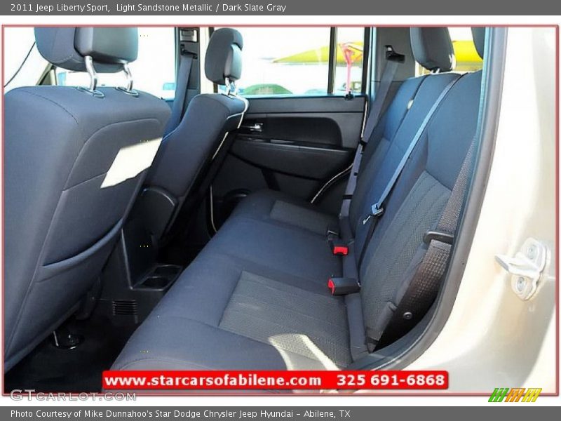 Light Sandstone Metallic / Dark Slate Gray 2011 Jeep Liberty Sport
