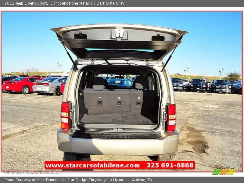 Light Sandstone Metallic / Dark Slate Gray 2011 Jeep Liberty Sport