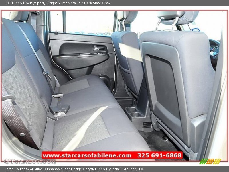 Bright Silver Metallic / Dark Slate Gray 2011 Jeep Liberty Sport