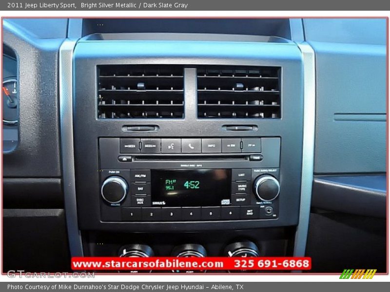 Bright Silver Metallic / Dark Slate Gray 2011 Jeep Liberty Sport