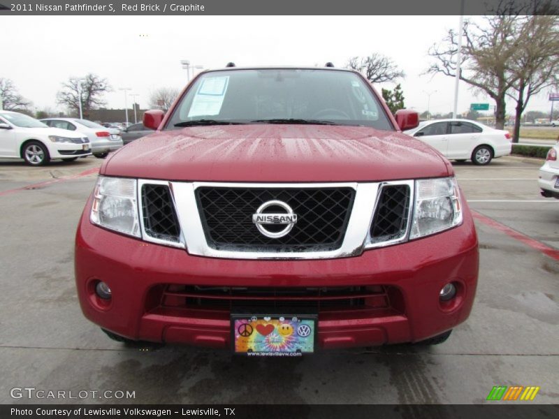 Red Brick / Graphite 2011 Nissan Pathfinder S