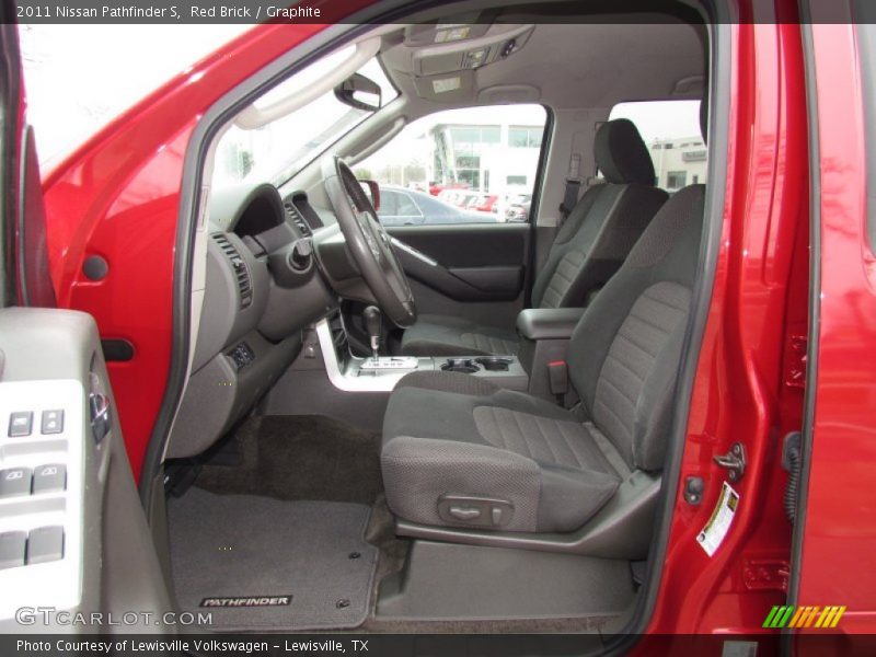 Red Brick / Graphite 2011 Nissan Pathfinder S