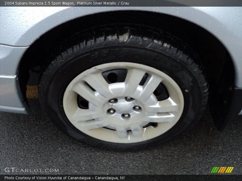 Platinum Silver Metallic / Gray 2004 Subaru Impreza 2.5 Sport Wagon