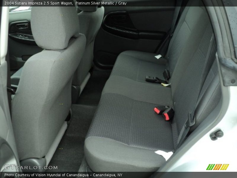 Platinum Silver Metallic / Gray 2004 Subaru Impreza 2.5 Sport Wagon