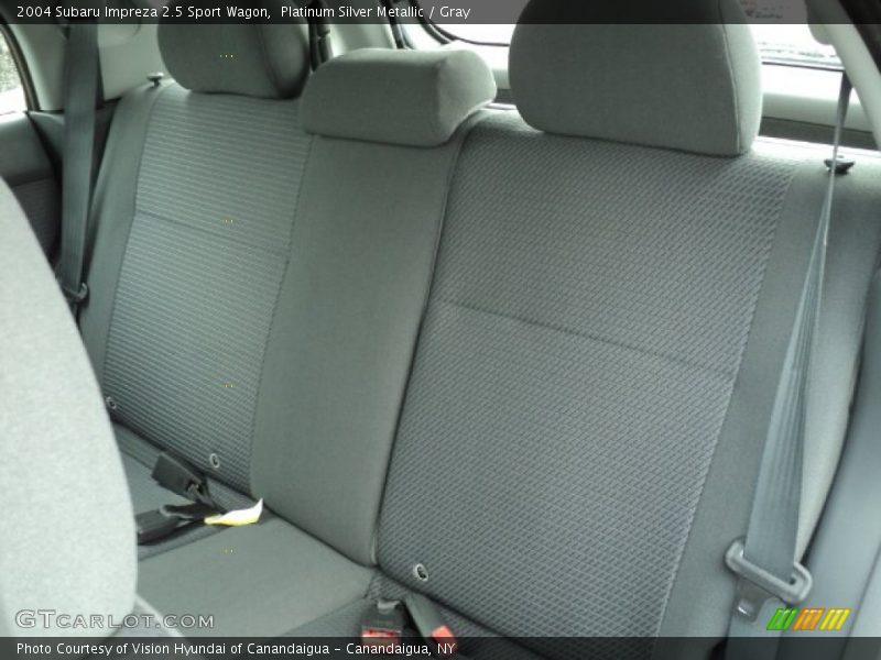 Platinum Silver Metallic / Gray 2004 Subaru Impreza 2.5 Sport Wagon