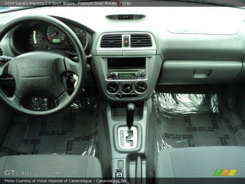 Platinum Silver Metallic / Gray 2004 Subaru Impreza 2.5 Sport Wagon