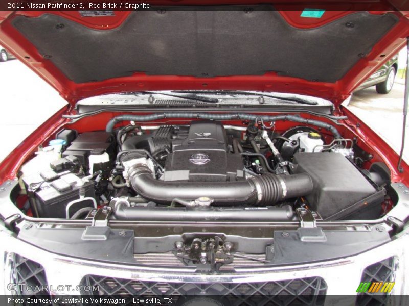 Red Brick / Graphite 2011 Nissan Pathfinder S