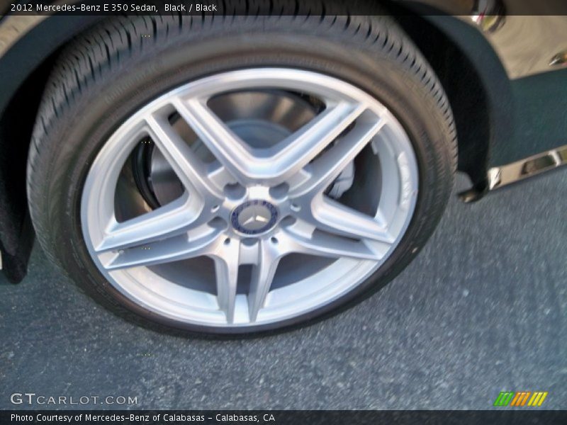 Black / Black 2012 Mercedes-Benz E 350 Sedan