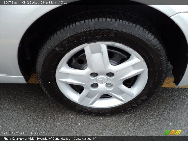 Silver Nickel / Gray 2007 Saturn ION 2 Sedan