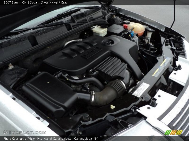 Silver Nickel / Gray 2007 Saturn ION 2 Sedan