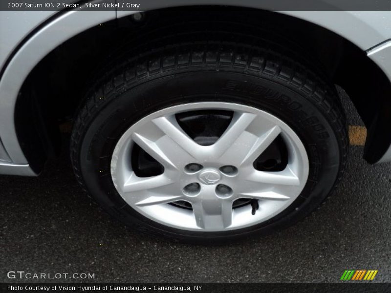 Silver Nickel / Gray 2007 Saturn ION 2 Sedan