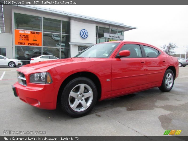 TorRed / Dark Slate Gray 2010 Dodge Charger SXT