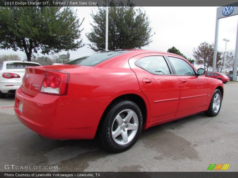 TorRed / Dark Slate Gray 2010 Dodge Charger SXT