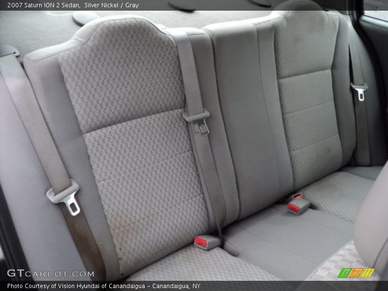 Silver Nickel / Gray 2007 Saturn ION 2 Sedan