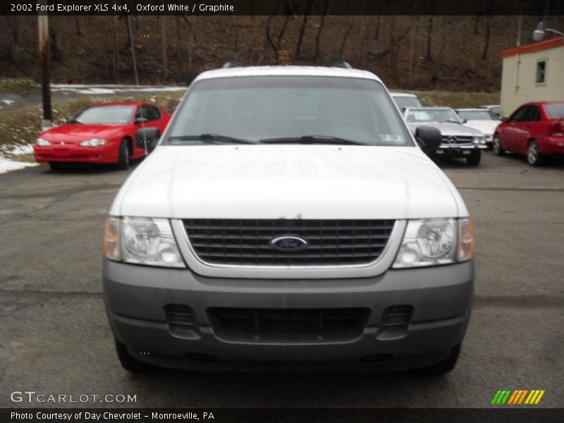 Oxford White / Graphite 2002 Ford Explorer XLS 4x4