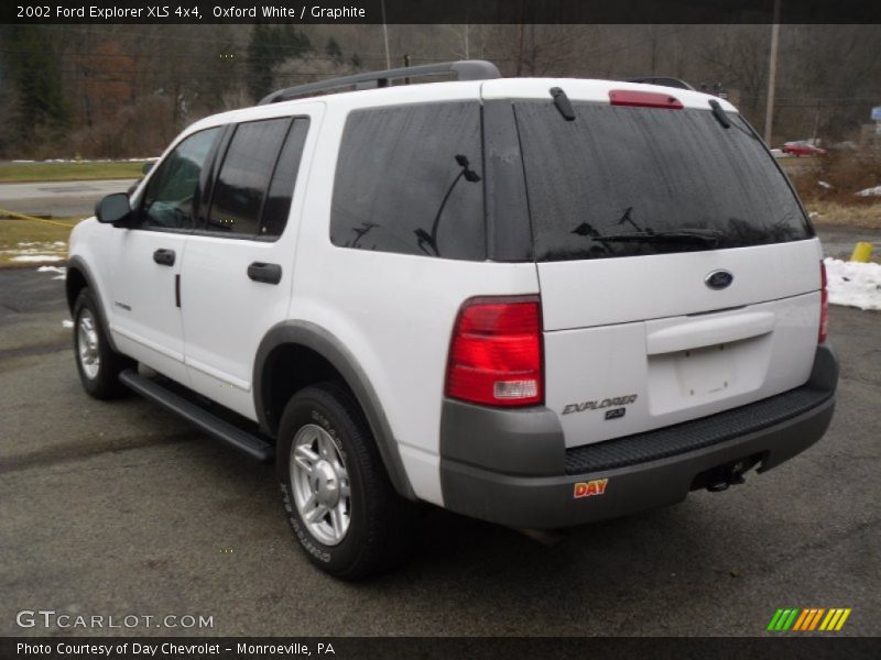 Oxford White / Graphite 2002 Ford Explorer XLS 4x4