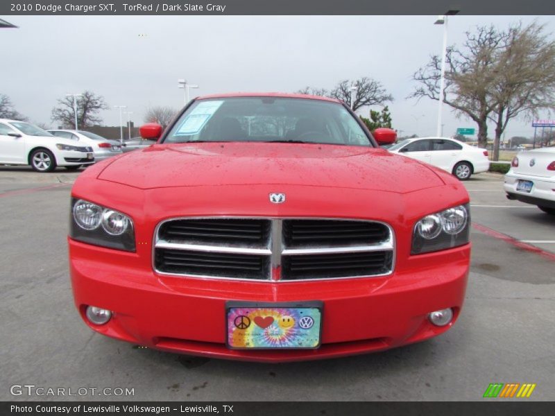 TorRed / Dark Slate Gray 2010 Dodge Charger SXT
