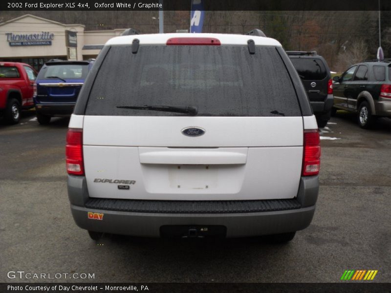 Oxford White / Graphite 2002 Ford Explorer XLS 4x4