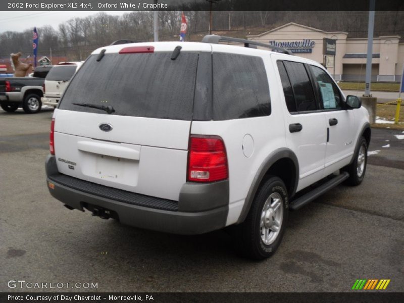 Oxford White / Graphite 2002 Ford Explorer XLS 4x4
