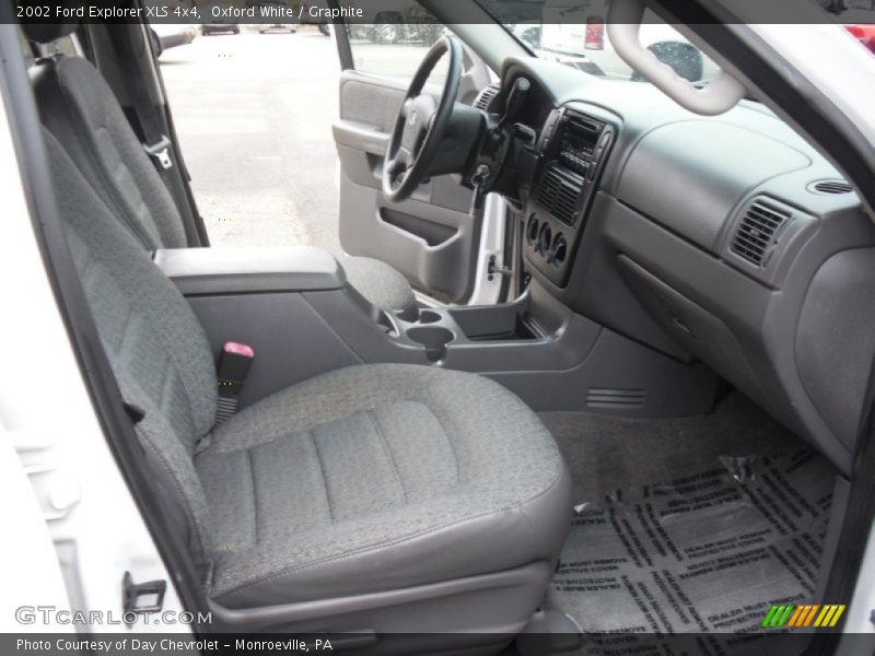 Oxford White / Graphite 2002 Ford Explorer XLS 4x4