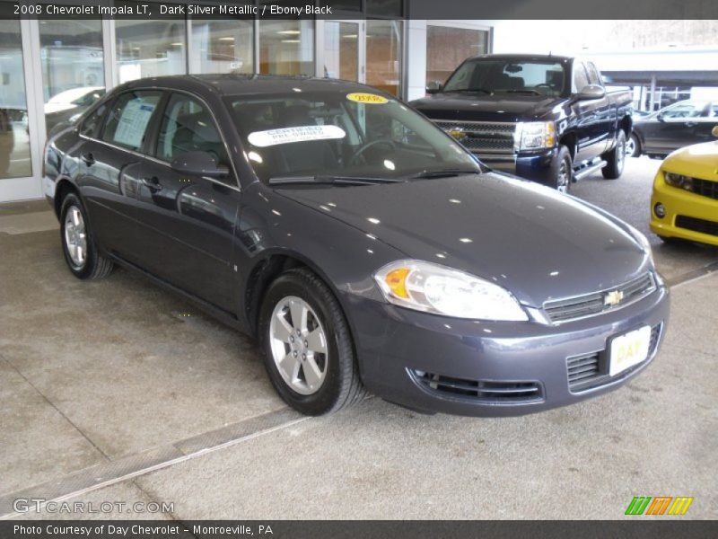 Dark Silver Metallic / Ebony Black 2008 Chevrolet Impala LT