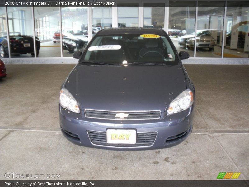 Dark Silver Metallic / Ebony Black 2008 Chevrolet Impala LT