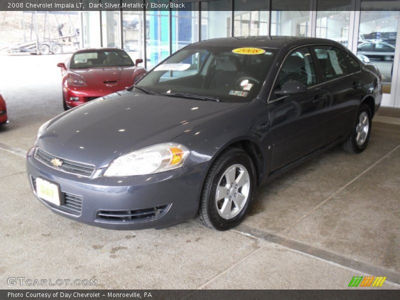 Dark Silver Metallic / Ebony Black 2008 Chevrolet Impala LT