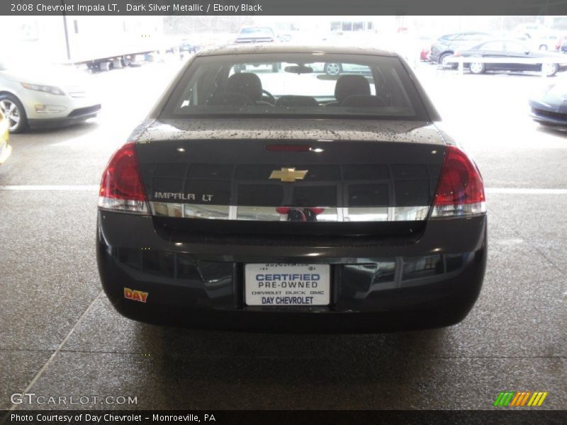Dark Silver Metallic / Ebony Black 2008 Chevrolet Impala LT
