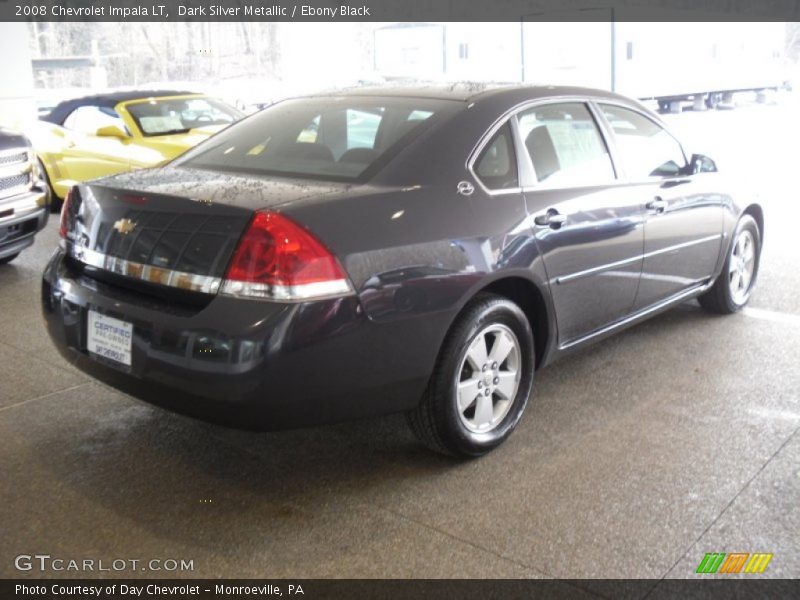Dark Silver Metallic / Ebony Black 2008 Chevrolet Impala LT