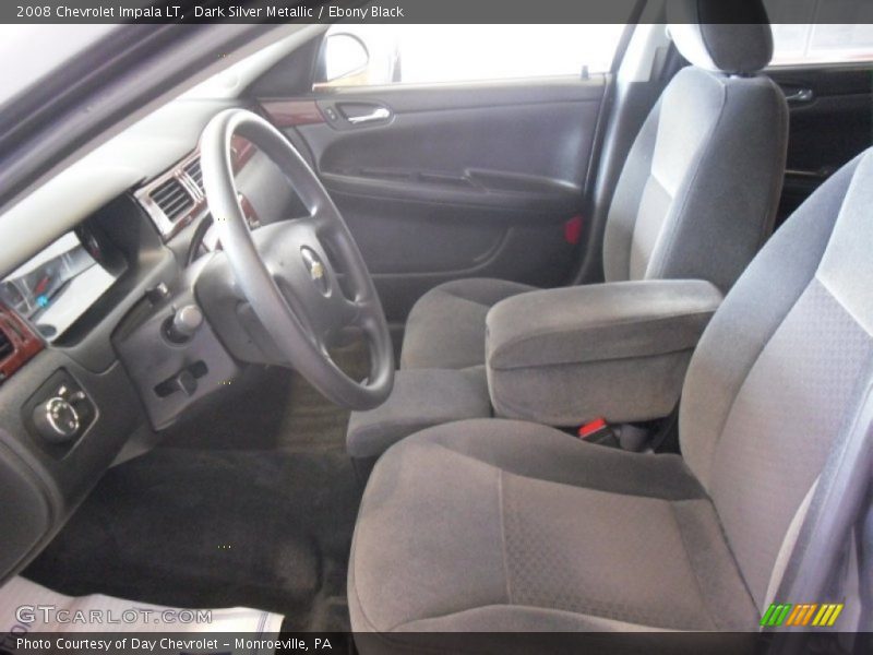 Dark Silver Metallic / Ebony Black 2008 Chevrolet Impala LT