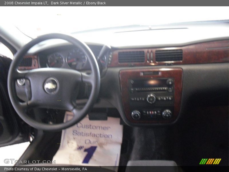 Dark Silver Metallic / Ebony Black 2008 Chevrolet Impala LT