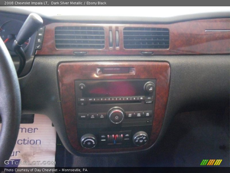 Dark Silver Metallic / Ebony Black 2008 Chevrolet Impala LT