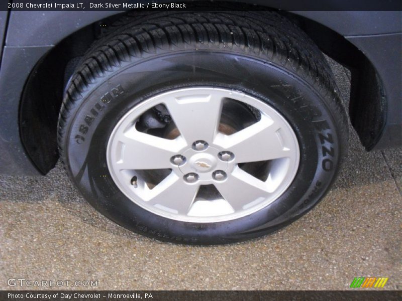 Dark Silver Metallic / Ebony Black 2008 Chevrolet Impala LT
