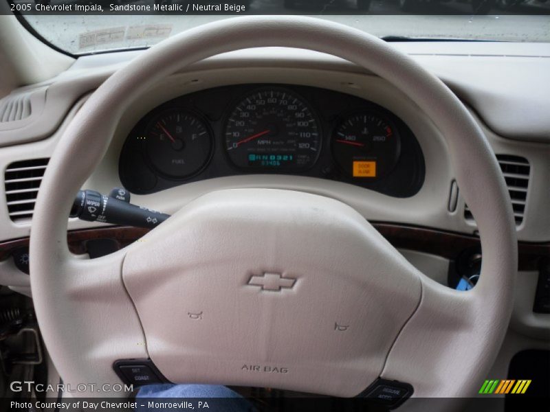Sandstone Metallic / Neutral Beige 2005 Chevrolet Impala