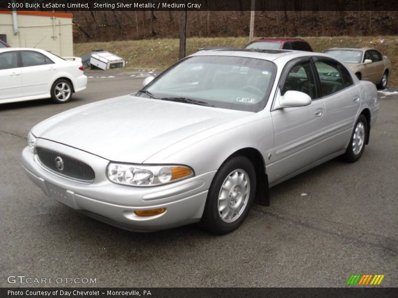 Sterling Silver Metallic / Medium Gray 2000 Buick LeSabre Limited