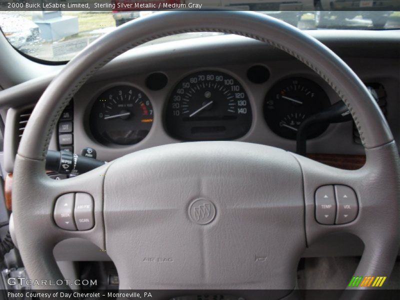 Sterling Silver Metallic / Medium Gray 2000 Buick LeSabre Limited